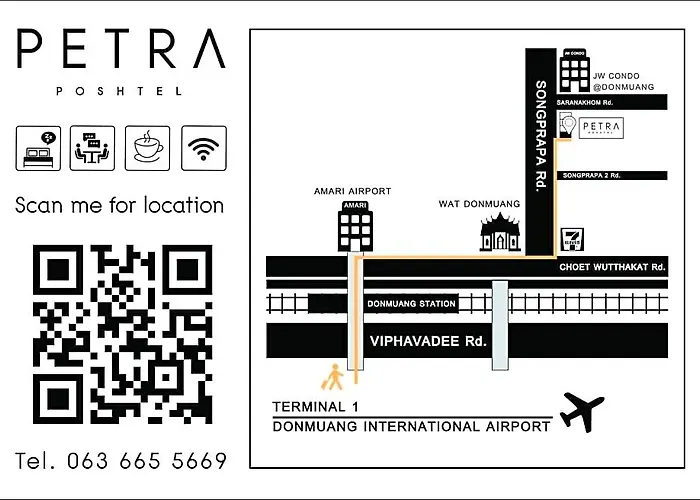 Hostel Petra Poshtel Donmuang Bangkok